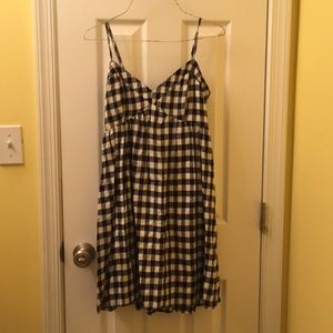 Aeropostale navy and white sundress.